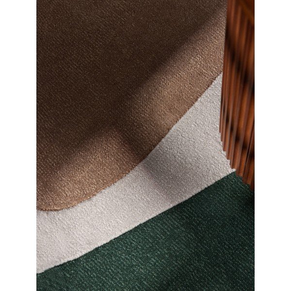 Ar rokām darināts vilnas apaļš paklājs ø 200 cm Hackney Clarissa – Ted Baker-image-4