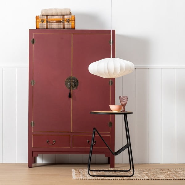 Bordo drēbju skapis 100x160 cm Oriente – Ixia-image-3