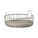 Stiepļu metāla uzglabāšanas grozs ø 38x18 cm Inu – Zone