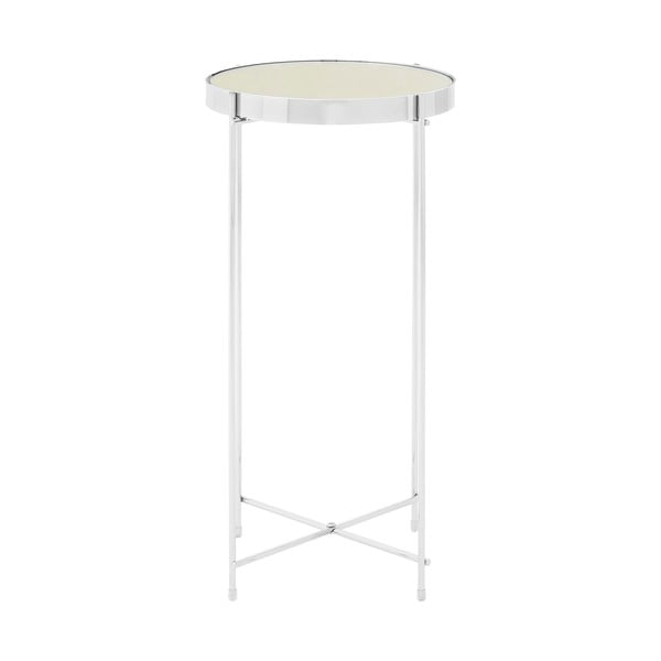 Apaļš sānu galdiņš ar stikla galda virsmu ø 33 cm Allure – Premier Housewares