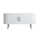 Balts TV galdiņš 120x56x40 cm Nola – Unique Furniture