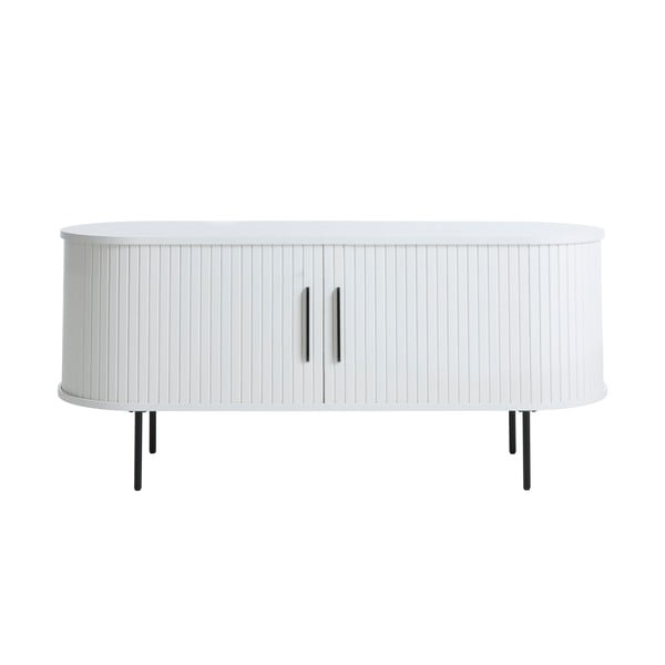 Balts TV galdiņš 120x56x40 cm Nola – Unique Furniture