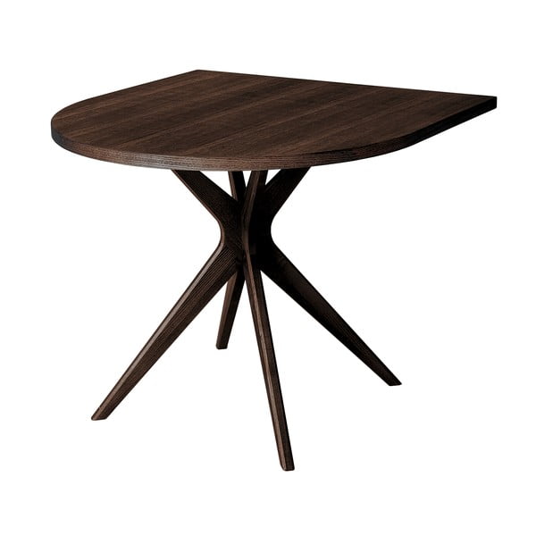 Ēdamgalds ar riekstkoka imitāciju 90x90 cm Jubi – Ragaba