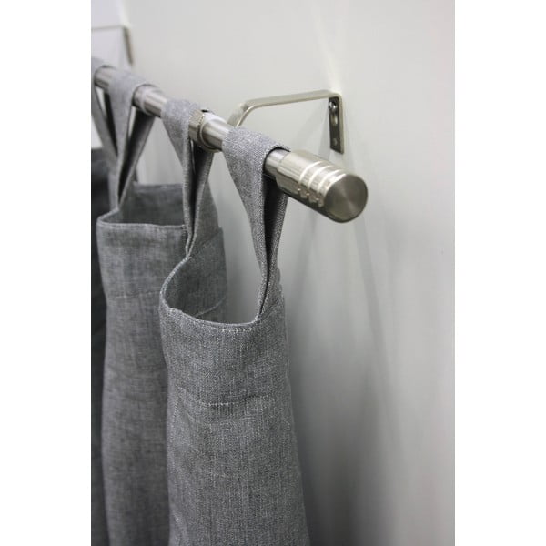 Metāla izvelkamā aizkaru stanga 190–340 cm Válec – Gardinia-image-1