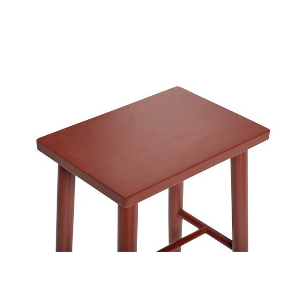 Sarkanā ozola bāra krēsls Hübsch Oak Bāra krēsls, augstums 52 cm-image-1