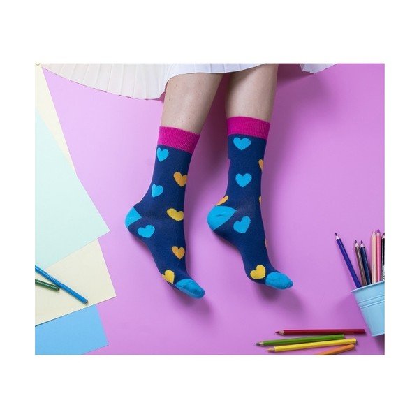 Krāsainas zeķes Funky Steps Love, 35. - 39. izmērs-image-1