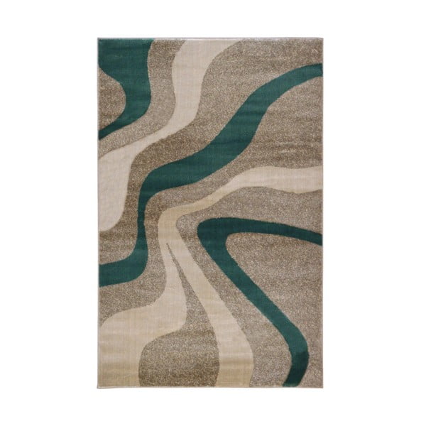 Pelēks paklājs Webtappeti Swirl Aqua, 80 x 150 cm