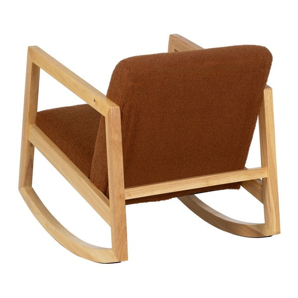 Brūns šūpojošs atpūtas krēsls – Ixia-image-3