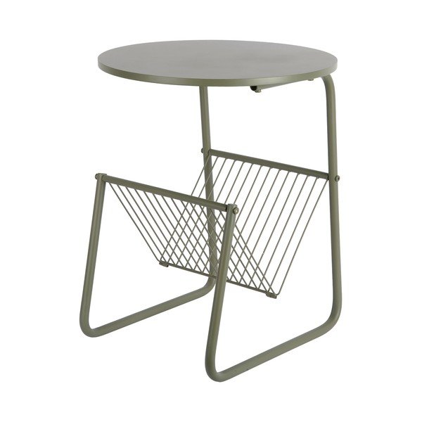 Metāla apaļš sānu galdiņš ø 40 cm Riqueza Revista – Leitmotiv