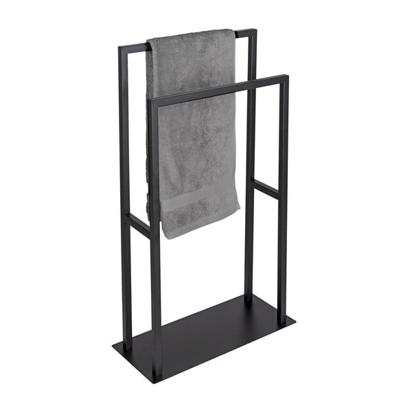 Melns nerūsējošā tērauda dvieļu turētājs Rivaltana – Wenko-image-4