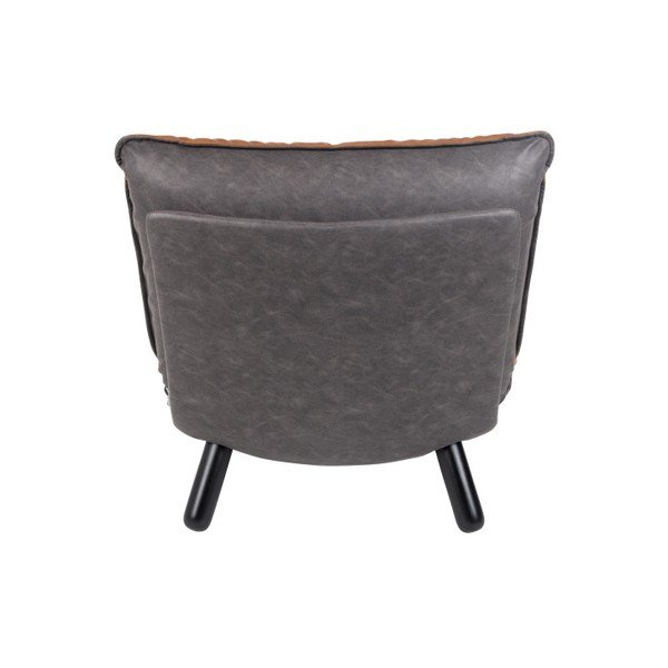 Brūns atpūtas krēsls Zuiver Lazy-image-2