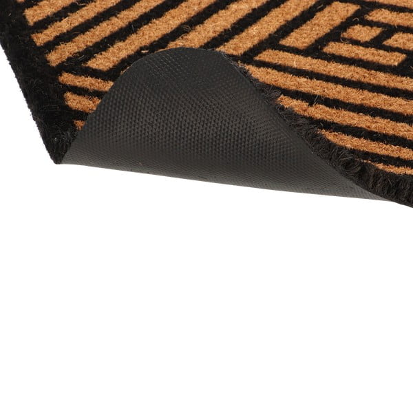 Kokosšķiedras kājslauķis 50x50 cm Abstract – Esschert Design-image-2