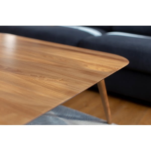 Kafijas galdiņš no oškoka Ragaba Contrast Tetra, 110 x 110 cm-image-2