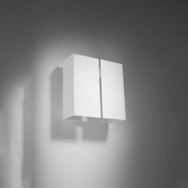 Balta sienas lampa Split – Sollux-image-2