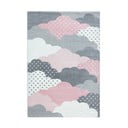 Rozā/pelēks bērnu paklājs 120x170 cm Bambi – Ayyildiz Carpets