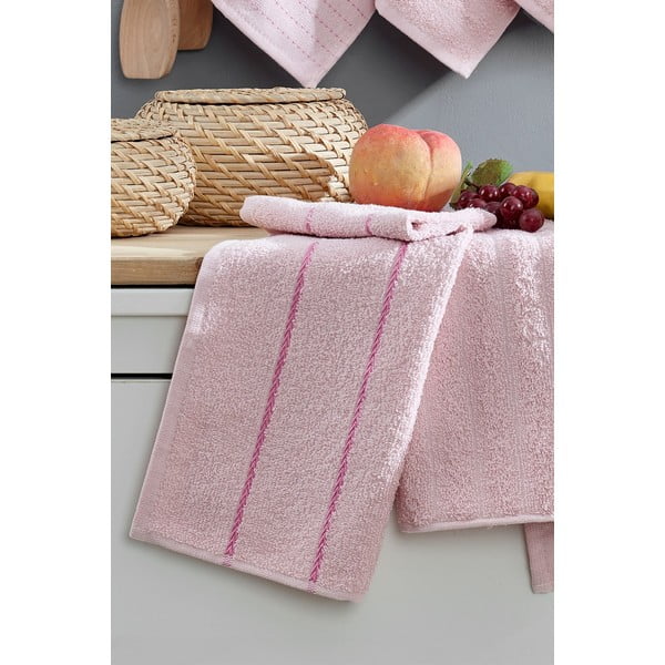 Kokvilnas trauku dvieļi (6 gab.) 30x50 cm Sofya – Foutastic-image-1