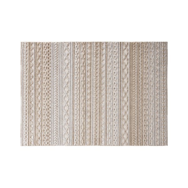 Bēšs mazgājams paklājs 108x154 cm Lena – Webtappeti