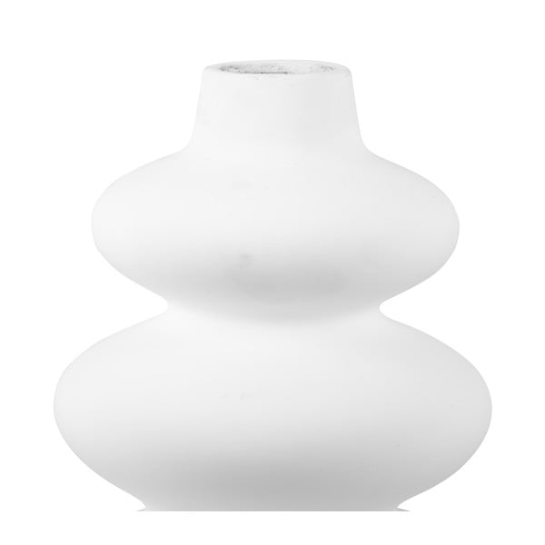 Balta keramikas vāze Karlsson Circles, augstums 28,5 cm-image-4