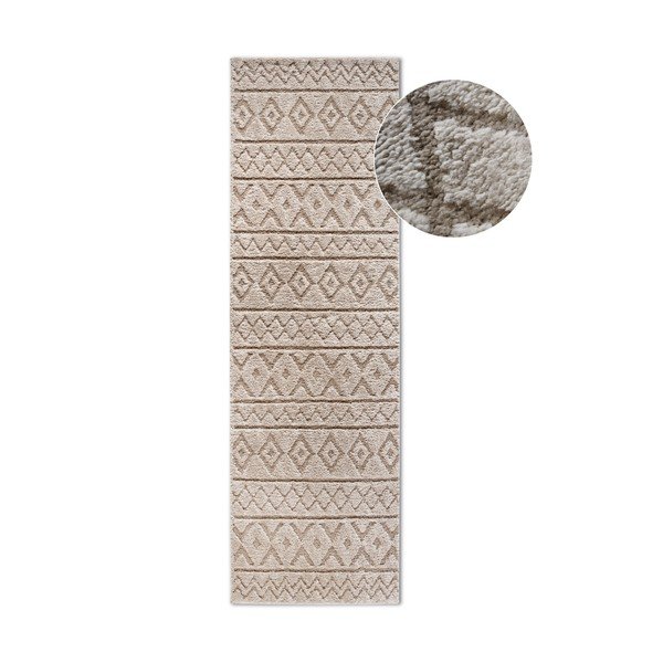 Bēšs celiņa paklājs 80x240 cm Carpet Itinerance Beige – Elle Decoration