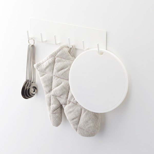 YAMAZAKI tornis Balts apaļš karstā katla paliktnis, ø 16 cm-image-2