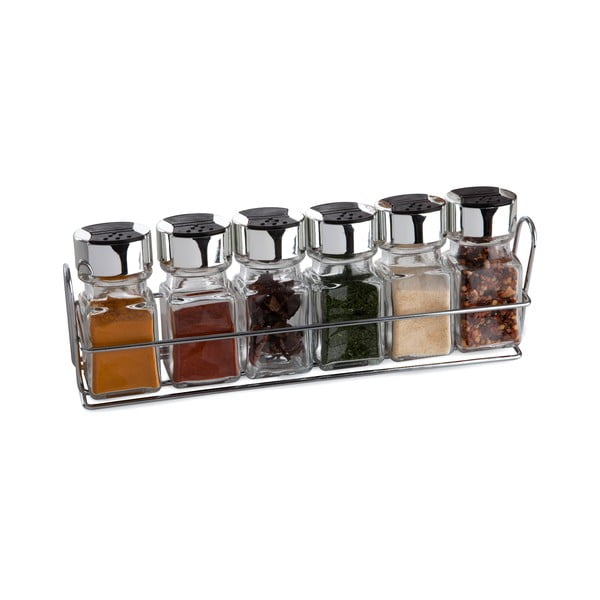 6 garšvielu komplekts ar statīvu Sabichi Spicy-image-1