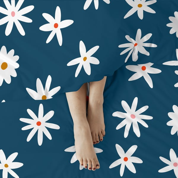 Zils divguļamais segas pārvalks 200x200 cm Margaret – Aware-image-4