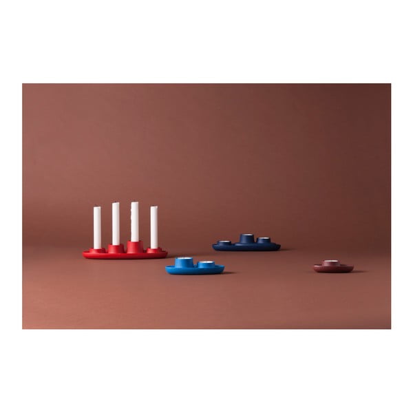 Tumši zils svečturis EMKO Aye Aye Three Candles-image-4