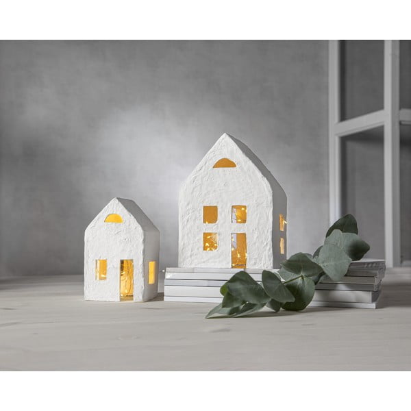 Balts Ziemassvētku gaismas dekors (2 gab.) Plain – Star Trading-image-1