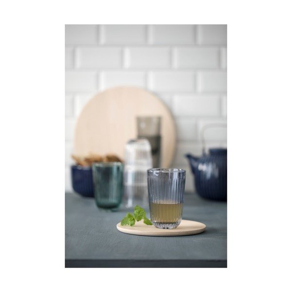 2 zilu Kähler Design Hammershoi glāžu komplekts, 330 ml-image-2