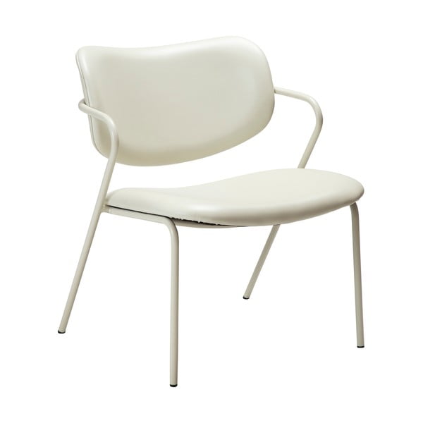Krēmkrāsas mākslīgās ādas krēsls Zed – DAN-FORM Denmark