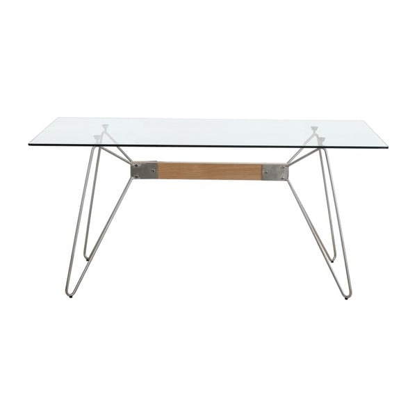 Ēdamgalds ar melnām kājām Marckeric Nicole, 160 x 90 cm-image-1