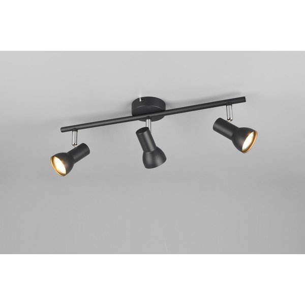 Melna prožektora tipa lampa ø 8 cm Cantar – Reality-image-1