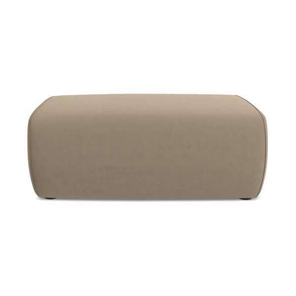 Gaiši brūns samta kāju soliņš Kapua – Makamii