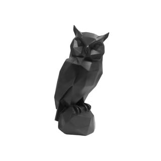 Melna polirezīna pūces statuete Owl – PT LIVING