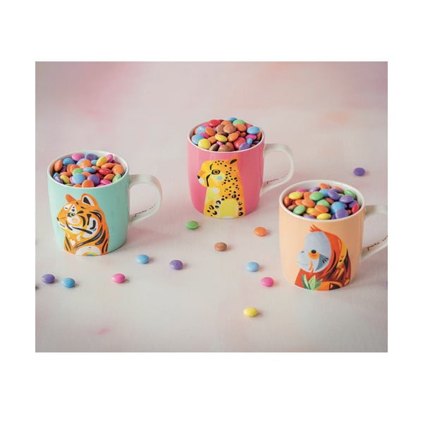 Zila porcelāna krūze Maxwell & Williams Pete Cromer Tiger, 375 ml-image-1