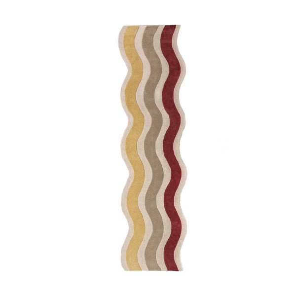 Ar rokām darināts vilnas celiņa paklājs 80x300 cm Cascade Wool – Flair Rugs