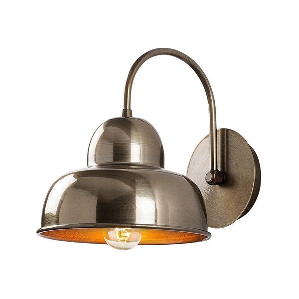 Misiņa krāsas sienas lampa ø 20 cm Multan – Opviq lights-image-2