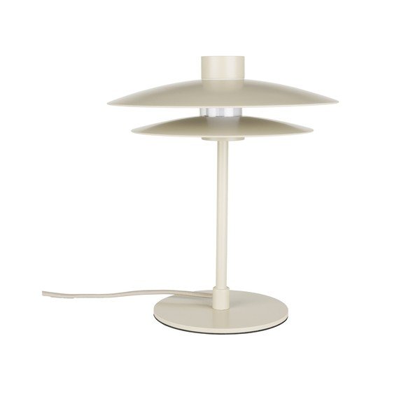 Bēša metāla galda lampa (augstums 32 cm) Wubbo – White Label