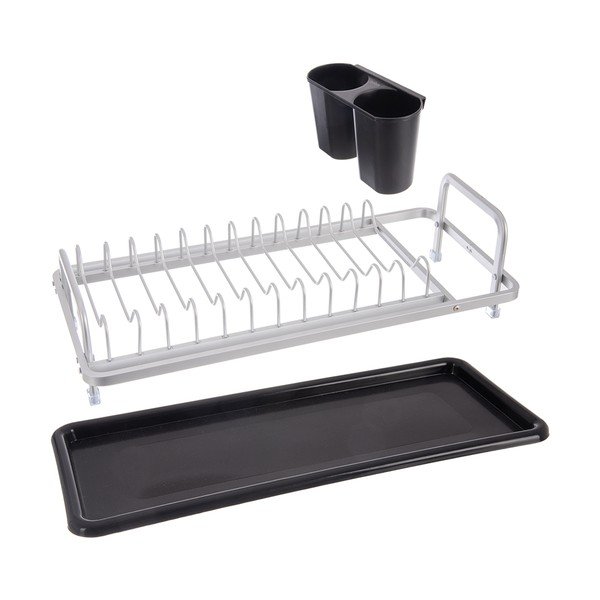 Melnbalts metāla trauku žāvētājs 41,5x17 cm Deluxe – Orion-image-2