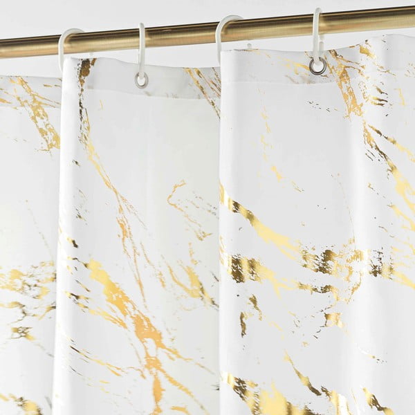 Dušas aizkars 180x200 cm Aquamarbre – douceur d'intérieur-image-2