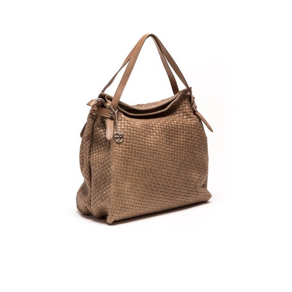 Ādas rokassoma Carla Ferreri 861 Fango-image-2