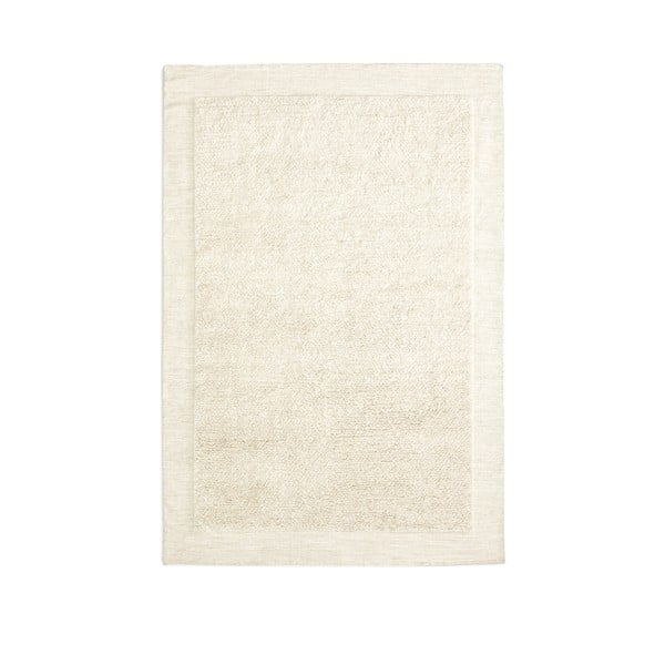 Balts vilnas paklājs 200x300 cm Marely – Kave Home