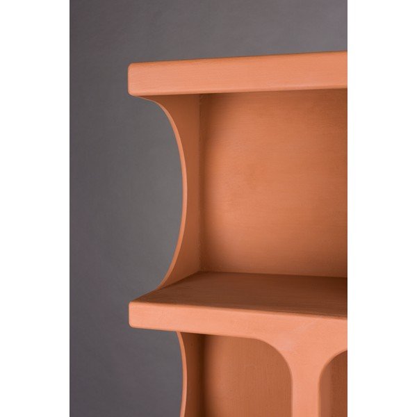Terakotas oranžs grāmatplaukts 85x180x37 cm Dundee – Dutchbone-image-4