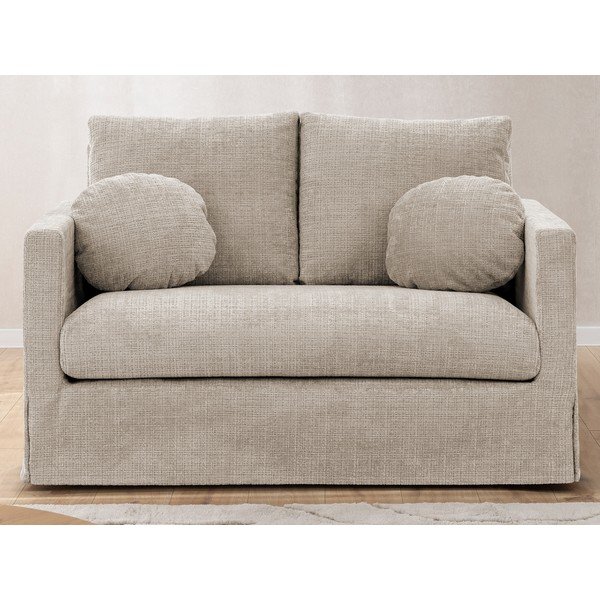 Bēšs dīvāns 140 cm Paphos – Ropez-image-3