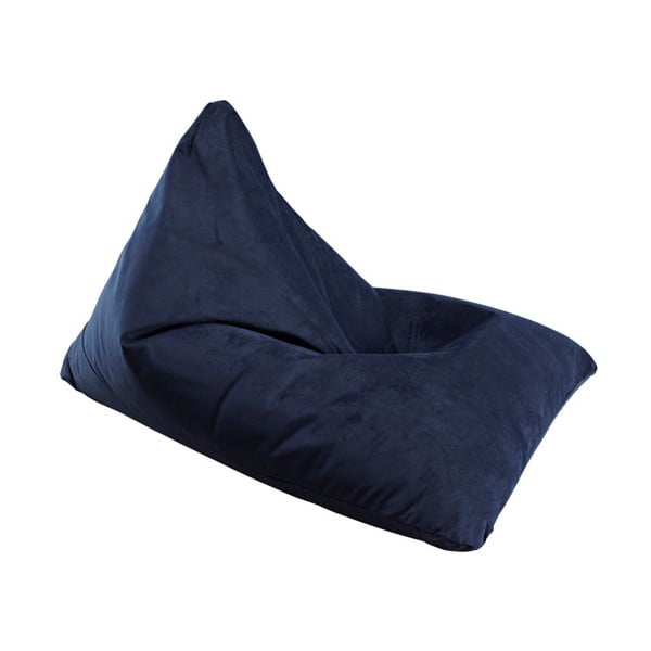 Tumši zils Inovācija Soft Peak Velvet Tumši zils dīvāns soma
