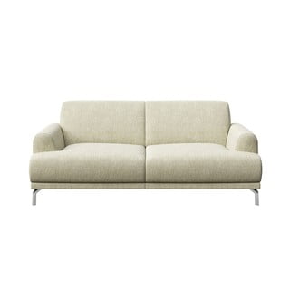 Bēšs divvietīgais dīvāns MESONICA Puzo, 170 cm