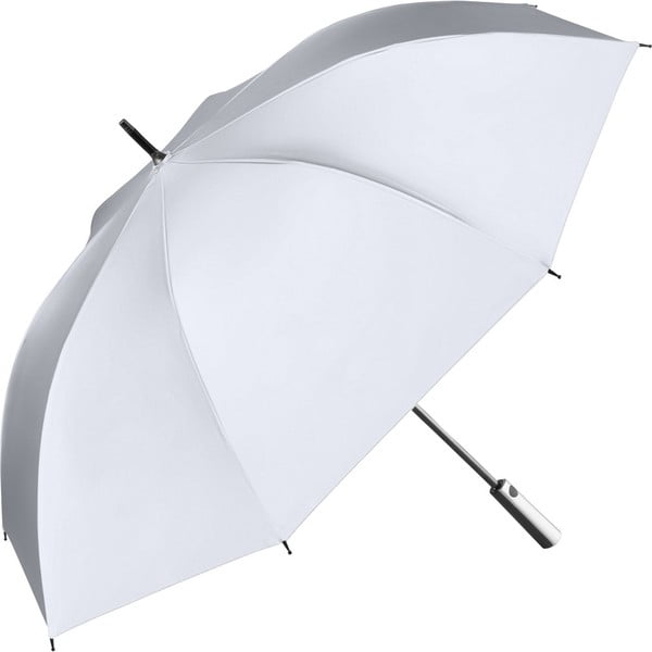 Sudraba atstarojošs vējdrošs lietussargs divām personām Ambiance Shine, ⌀ 119 cm