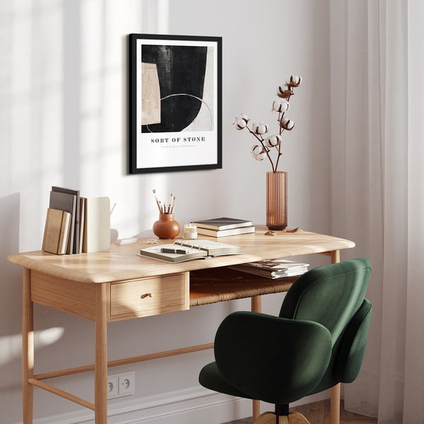 Glezna 32x42 cm Sort Of Stone   – Malerifabrikken-image-1