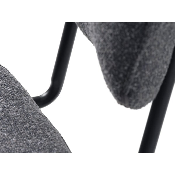 Tumši pelēks pusdienu krēsls Buffalo – Unique Furniture-image-4