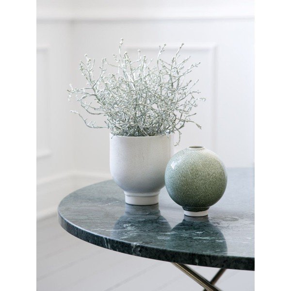 Balts porcelāna pods Kähler Design Unico, ⌀ 12 cm-image-1